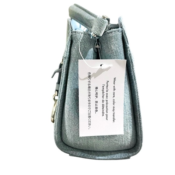 Kate Spade Denim $409 Tag Studded Madison Top Handle Crossbody Satchel - Picture 8 of 8